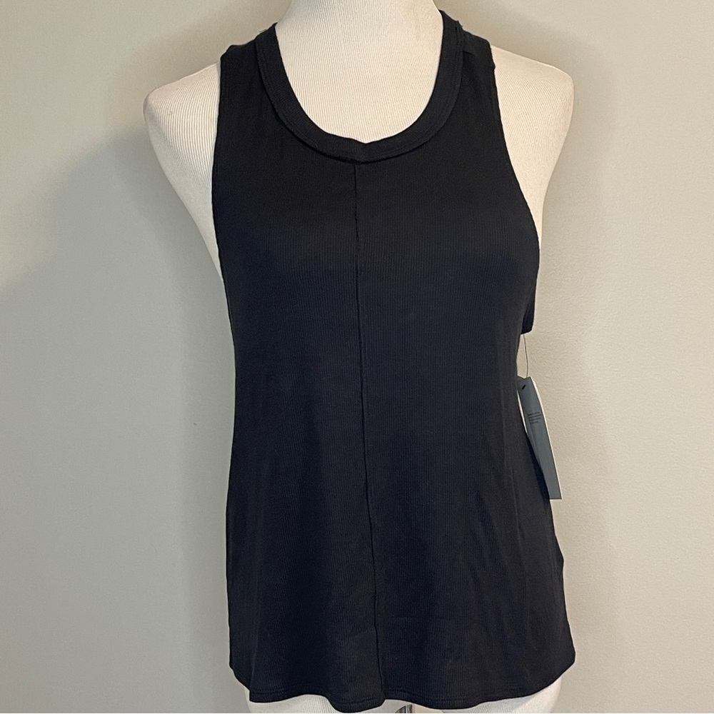 Zella Black Racer Back Tank S